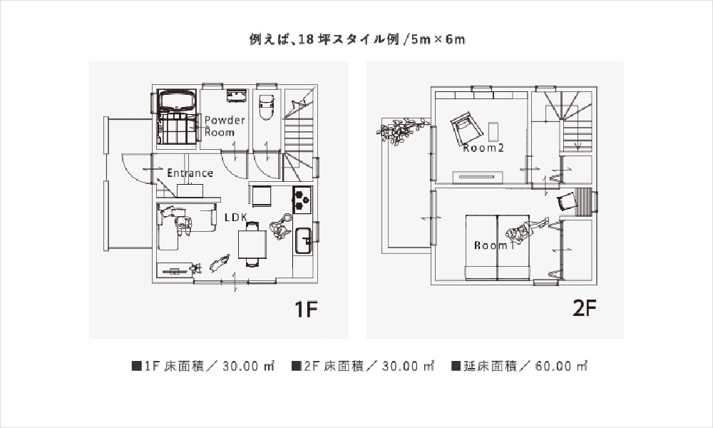 17,424通りの完成スタイル事例1