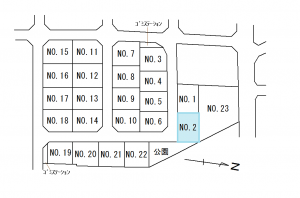 第8期タウン蓬莱町分譲No.2